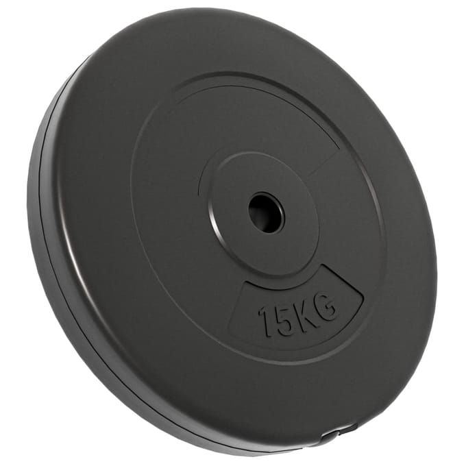 vidaXL - Halterschijven - 2 - stuks - 30 - kg - beton