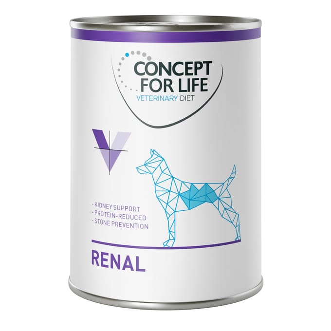 24 x 400 g Renal Concept for Life Veterinary Diet Natvoer voor Honden