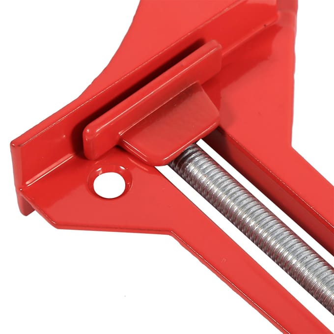 Étau d'angle à 90 degrés à angle droit Support de cadre photo Outil de menuiserie Chaud red