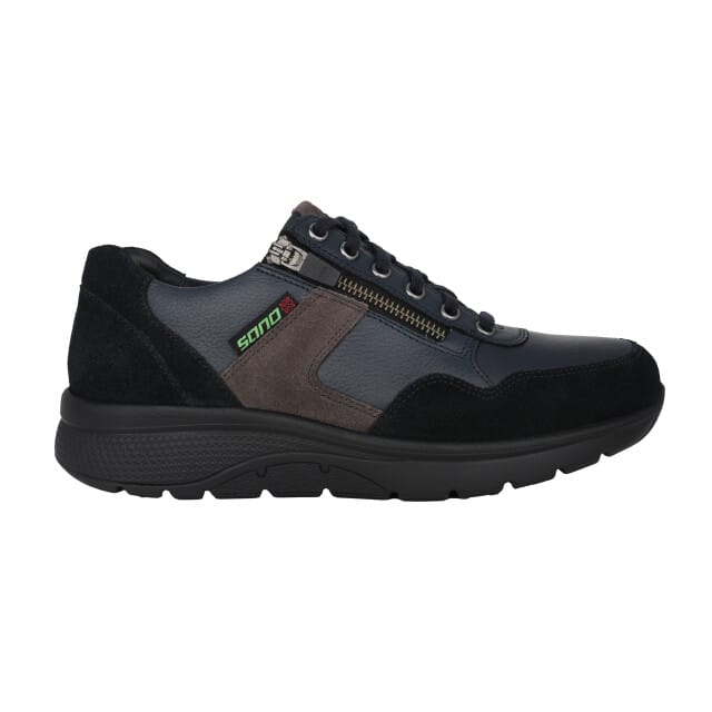 Mephisto Sano Amory - heren rollende wandelsneaker - Blauw - maat 40 (EU) 6.5 (UK)