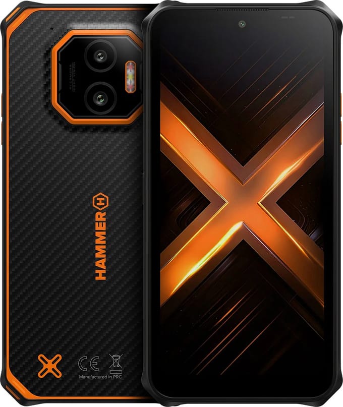 Hammer Energy X2 4G Dual Sim 6/128GB Orange Black