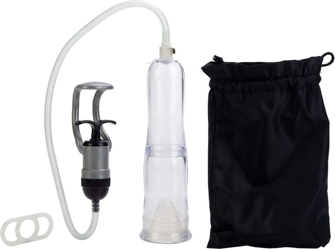 California Exotic Novelties Enhance Travel Pump - Penispomp - Transparant - Ø 60 mm