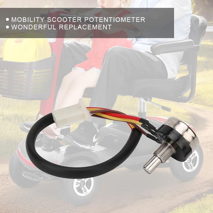 Potentiometer voor Scootmobiel Elektrische Scootmobiel Onderdeel RV24YN20SB104 100k black
