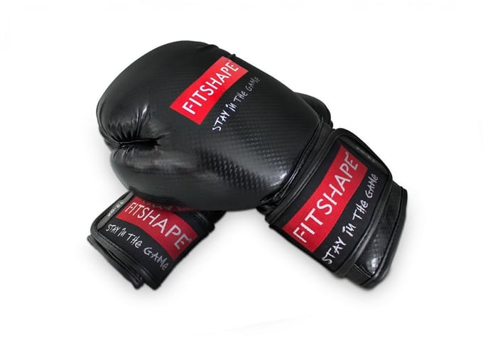 Fitshape (Kick)Bokshandschoenen Puncher black Kevlar 6