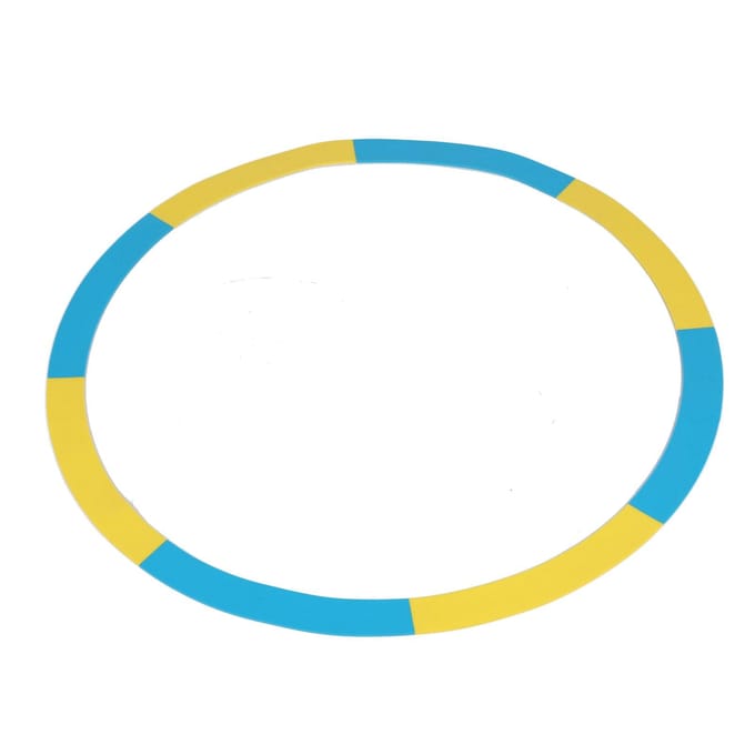 Anneaux Cibles d'Entraînement de Golf Silicone Ultra-Fin Cibles Vibrantes Indicateur Cibles de Golf Cercle pour Entraînement de Golf Jaune yellow