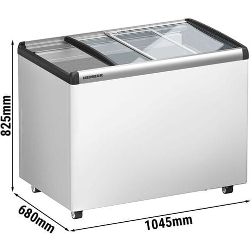Liebherr Koelkist - 222 liter - glazen schuifdeksel - Wit