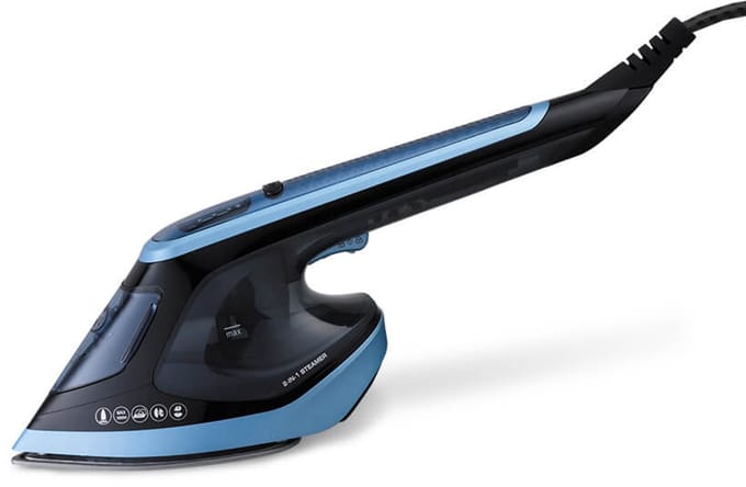 Maestro - MR-315C - Strijkijzer en Kledingstomer 2-in-1 - 1800W - Keramische Zool - LED Display