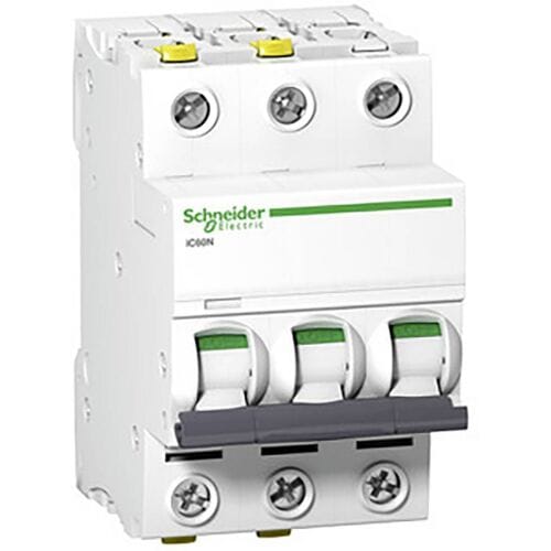 Schneider Electric Acti9 ic60n 3p 13a c circuit b