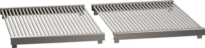 Bartscher Rond Grillrooster-set 900 - Voor vis - RVS - 745x550x45mm