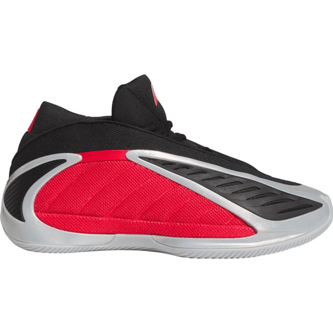 Adidas Anthony Edwards Sneakers Heren - Zilver - Maat 48 - Mesh/Synthetisch
