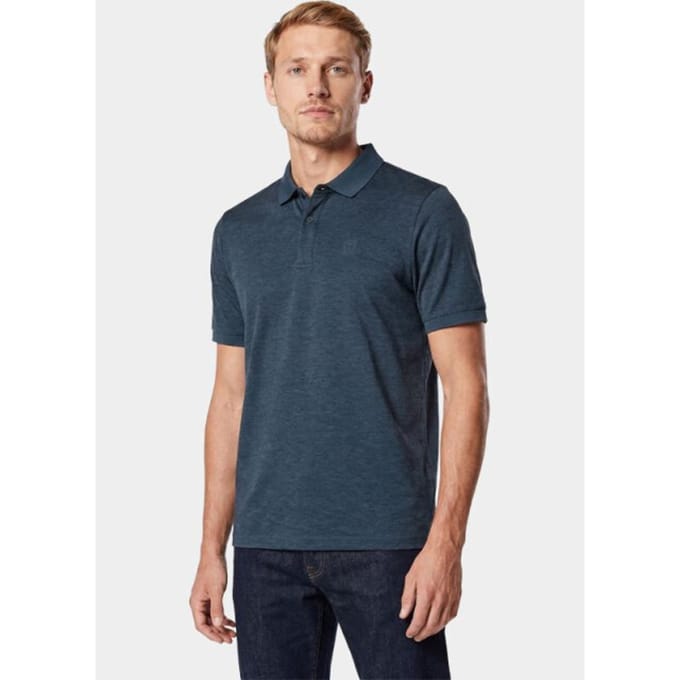 Tenson Polo heren Blauw TXlite Melange Polo 5018395/590