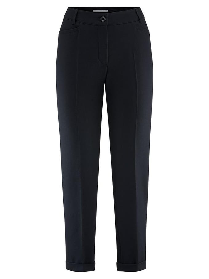 Enkellange Slim Fit-broek Van Raffaello Rossi blauw