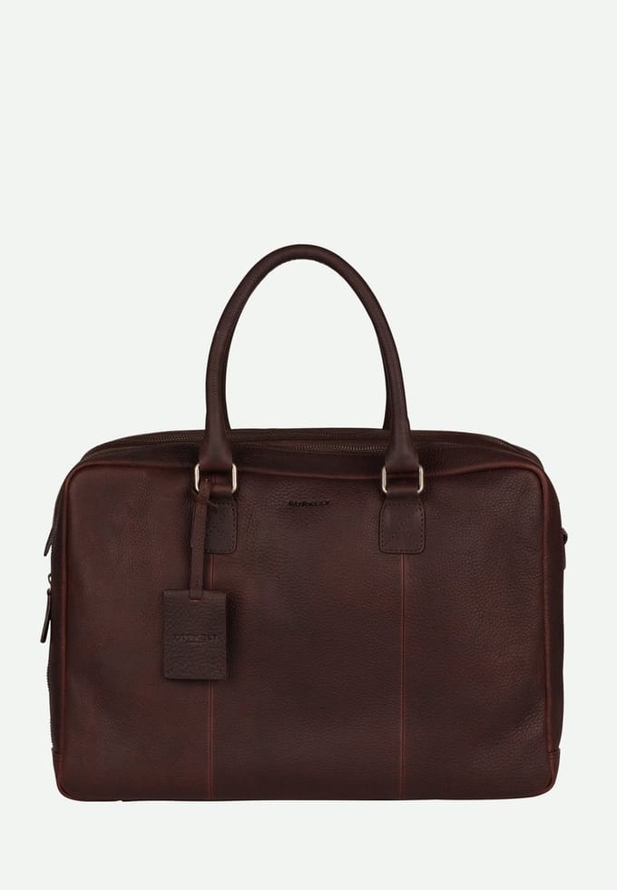 Burkely Fundamentals Antique Avery Worker 15.6'' - Laptoptas - Volwassenen - Bruin