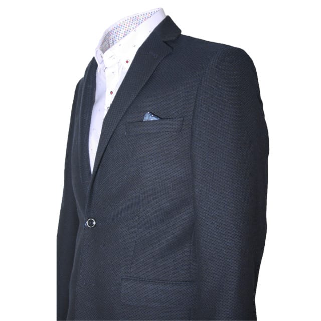 Carter & Davis - Casual colbert - Heren - 52 - Blauw - Polyester - 2628-9435