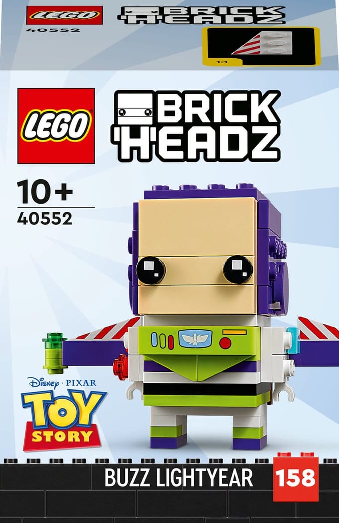 LEGO 40552, Bouwpakket, 10 jaar, Kunststof, 0 stuk(s), 128 g