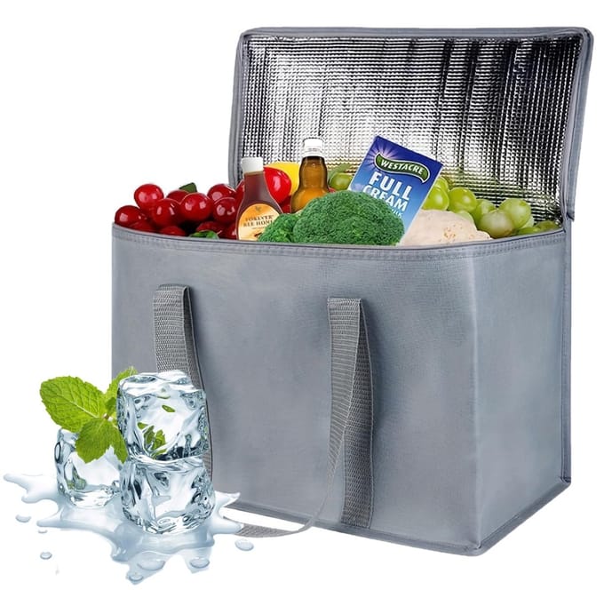 Koeltas, Ijstas, Lunchtas, Koelbox Voor Picknick (Grijs)