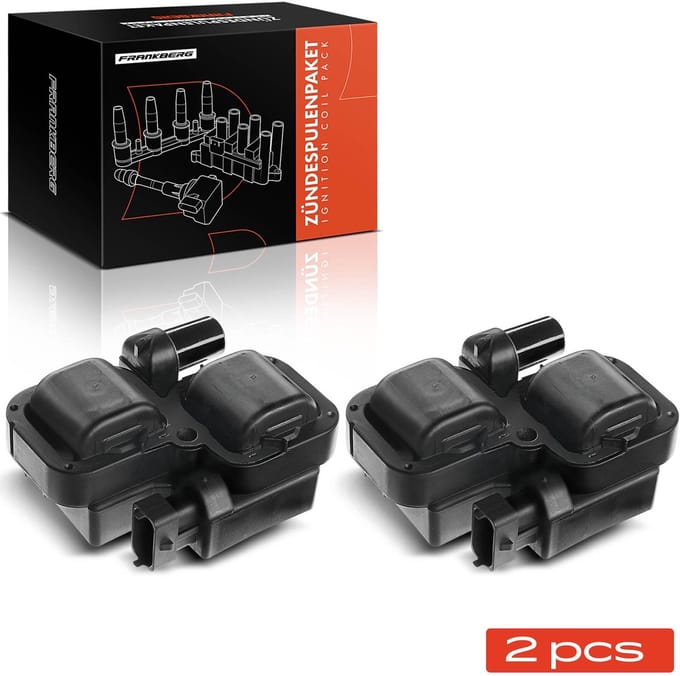 Frankberg 2x Ontstekingsmodule Ontstekingsspoel voor Benz W169 W245 W