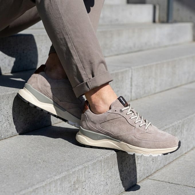 Floris van Bommel Floris van Bommel De Treener Sneakers taupe