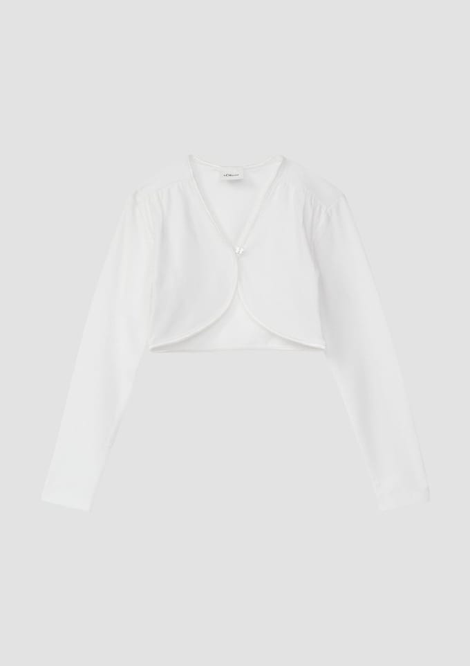 Regular fit bolero van Katoenmix