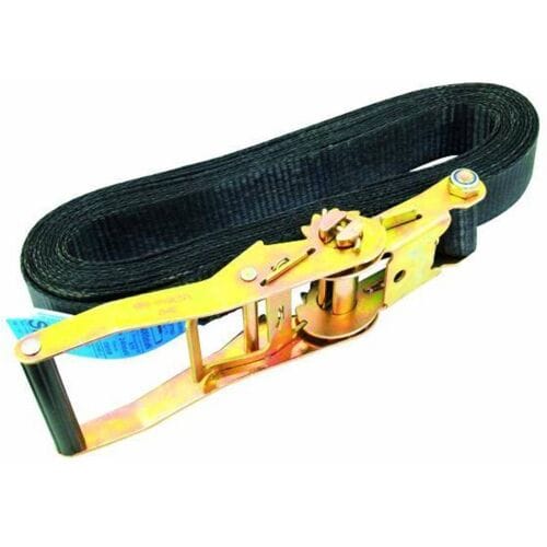 SHZ Spanbanden mer ratel - S800 - 8m - 50mm - Zwart