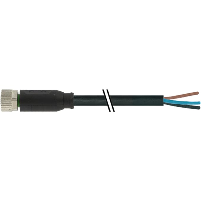 Murrelektronik M8 Vrouwelijke Sensor Kabel 4x0.25 PUR 5M - 7000-08061-6310500