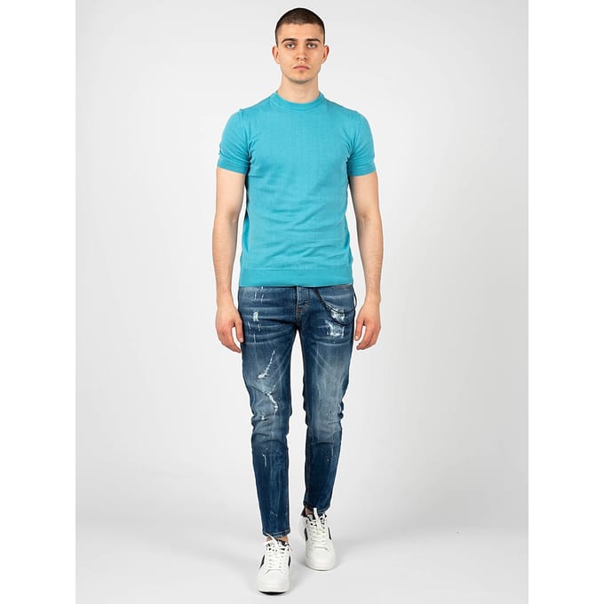 Xagon Man T-Shirt Mannen blauw