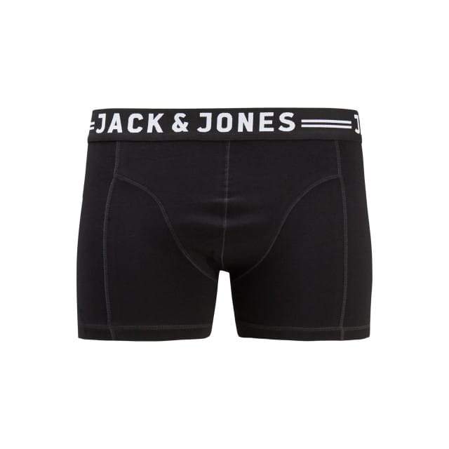 Jack & Jones Boxers - SENSE TRUNKS 3-PACK - S tot XXL - voor Mannen - zwart