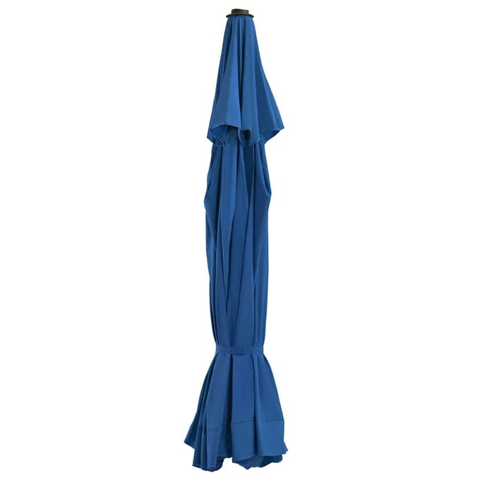 vidaXL - Vervangingsdoek - voor - parasol - 515 - cm - azuurblauw