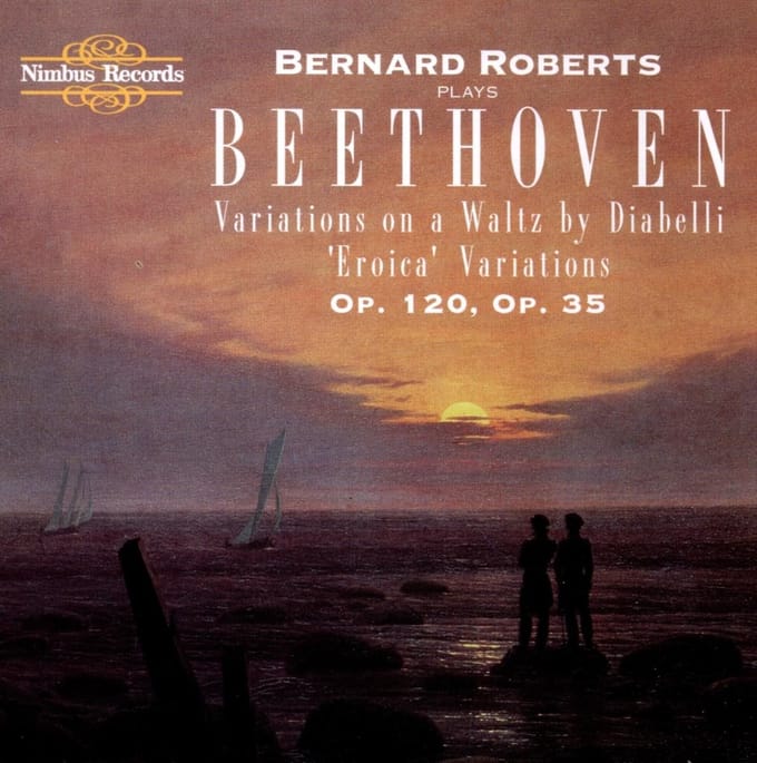 Bernard Roberts - Bernard Roberts Plays Beethoven - Variations On A Waltz By Diabelli, Eroica Variations Op 120, Op 35 (CD)
