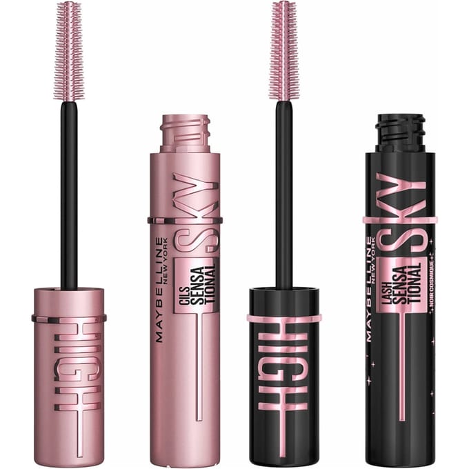 Lash Sensational Sky High Washable Mascara Very Black 7.2 ml – Mascara, Lengthening, For Women, Very Black, Bamboo Extract, Suitable For Daily Routine