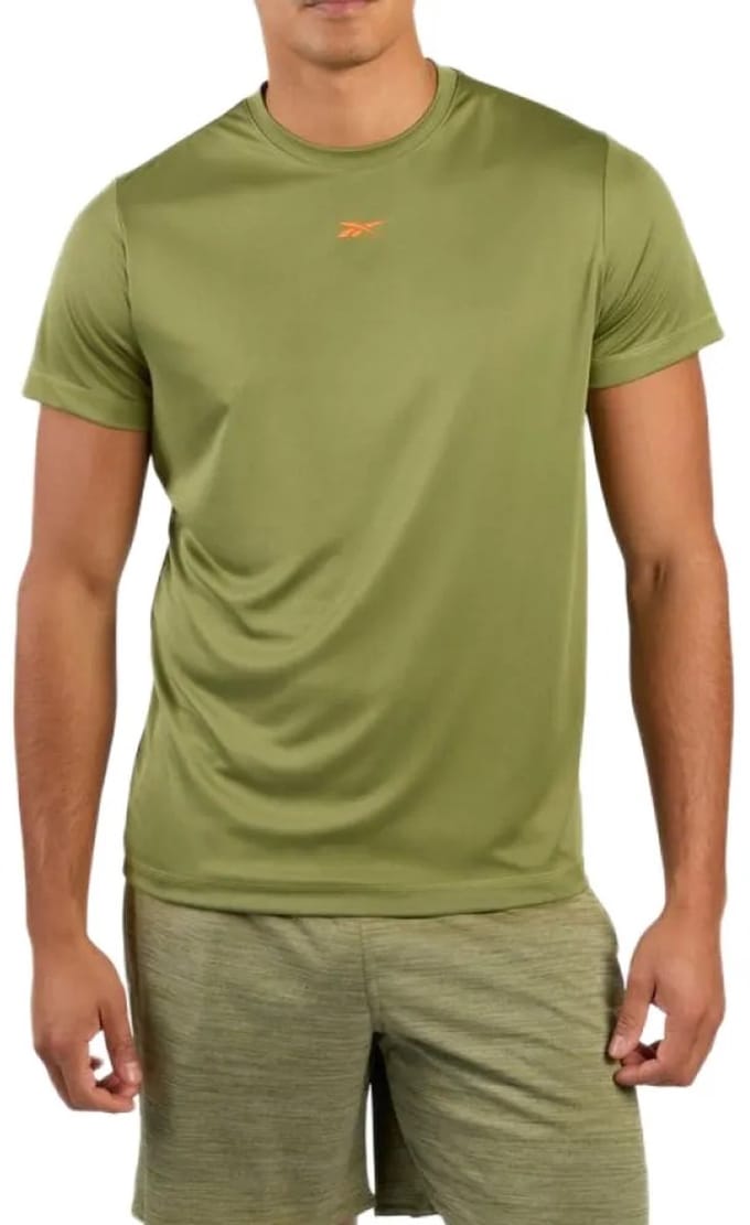 Reebok Tech T-shirt Met Korte Mouwen Groen XL / Regular Man