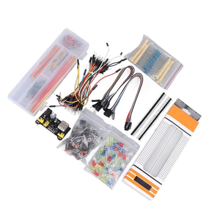 Elektronica Kit Starter Leuke Assortiment Ontwikkelingscomponent Condensatoren Weerstanden Transistoren