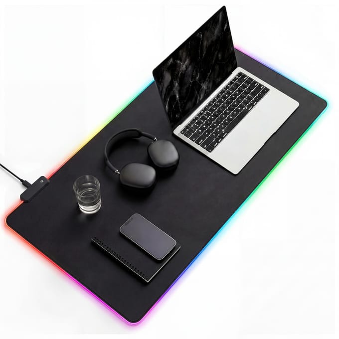 Bureaumat / muismat Padflux Game zwart hjh OFFICE