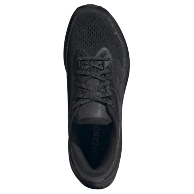Adidas Supernova Rise Sneakers Heren - Zwart - Maat 40 2/3 - Mesh/Synthetisch