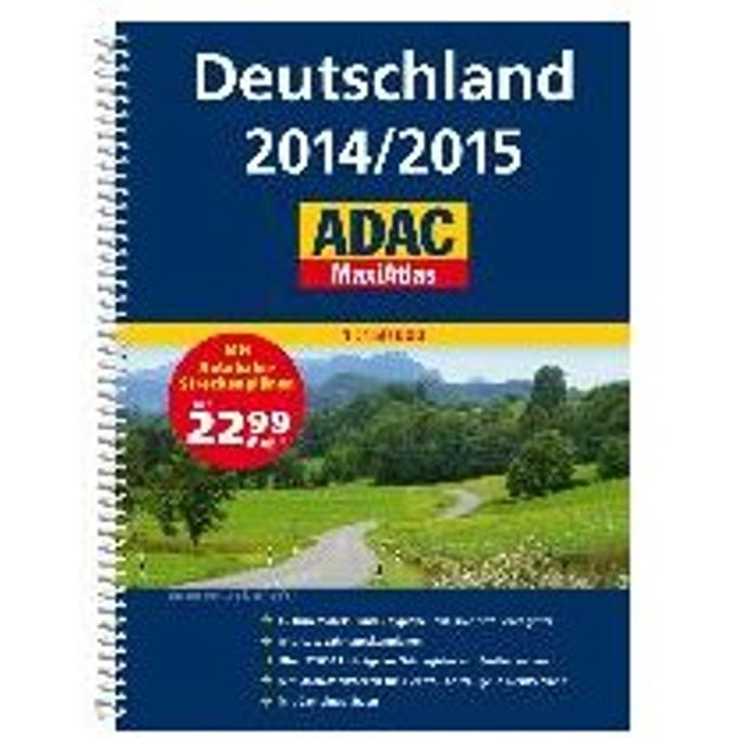 ADAC MaxiAtlas Deutschland 2014/2015 1:150 000