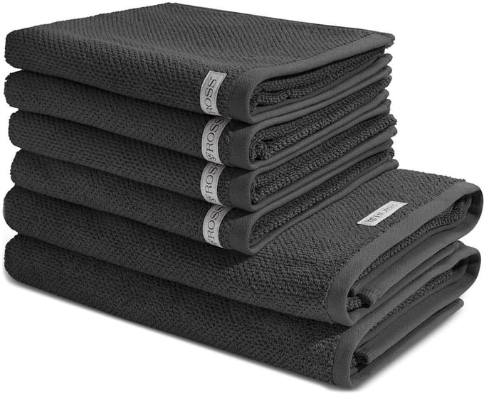Ross Sonstiges 4 X handdoek 2 X douchehanddoek - Handdoekset Selection - Cotton
