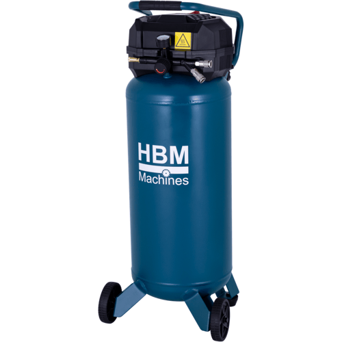 HBM staande olievrije compressor, 50 liter, 10 bar, 2 pk
