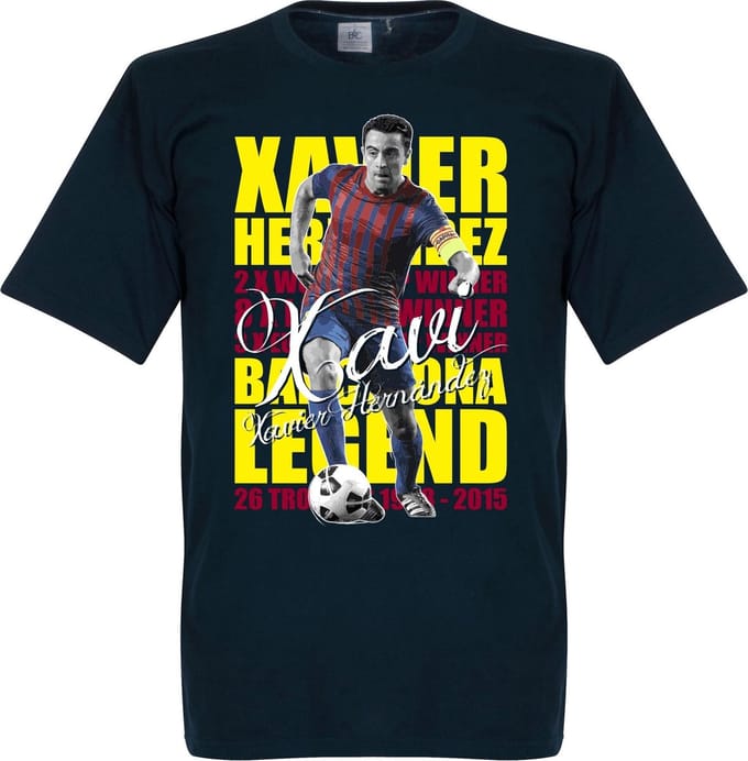 Xavi Hernandez Legend T-shirt - L