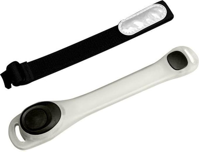 Hardloop verlichting voor arm en been - Wit
