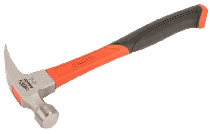 Bahco Hamer met Rubberen Handvat en Klauw - 454g