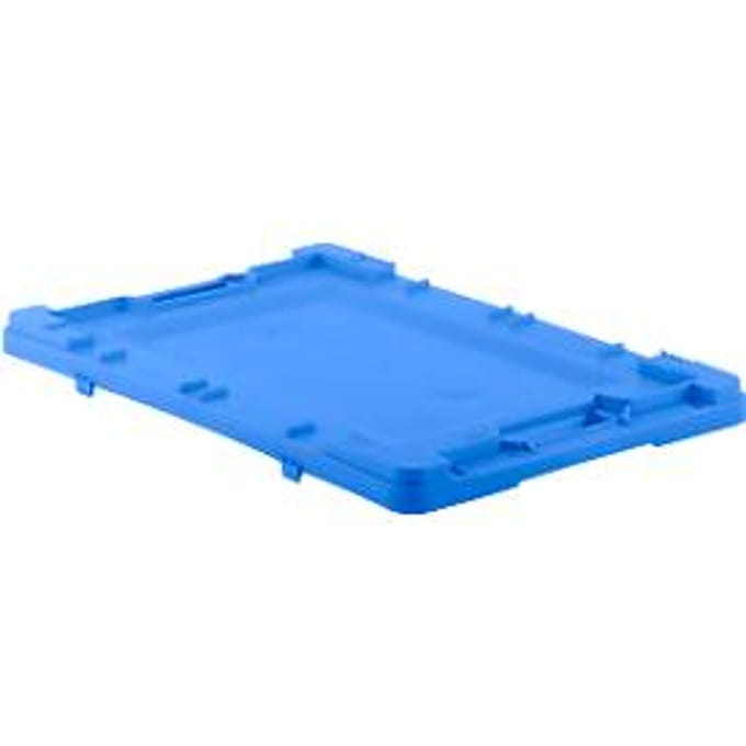 Deksel voor Euronorm bak EFB 642/643/644, blauw