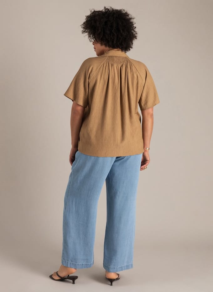 YEST CURVE YESTCurvenathali Tops - Summer Taupe - maat 3(52)