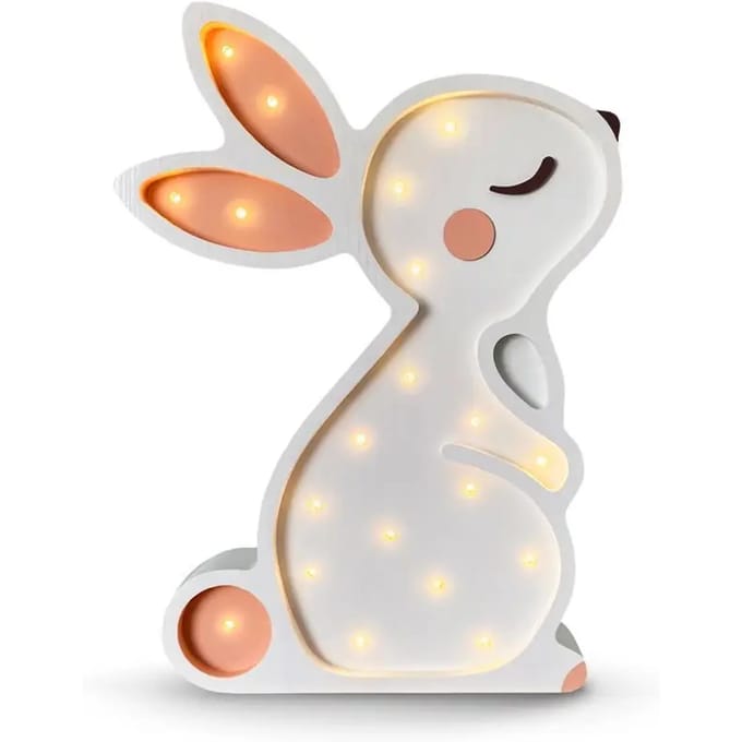 Handgemaakte lamp Peekaboo Bunny