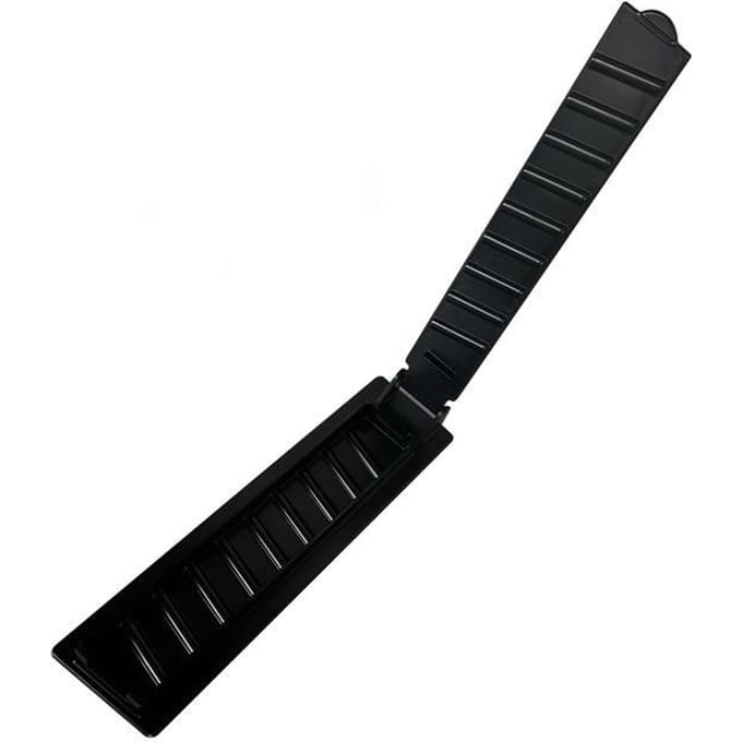 Handmatige Kebabmolen Spies Kebabmaker Buiten Draagbaar Barbecue Gadget zwart