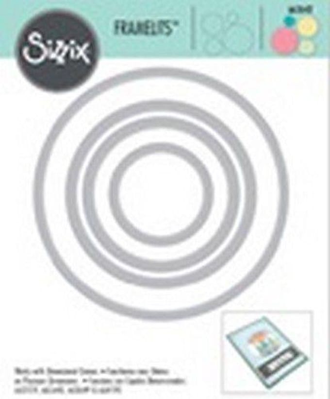 Sizzix Framelits Snijmal Set - Circles - 4 stuks