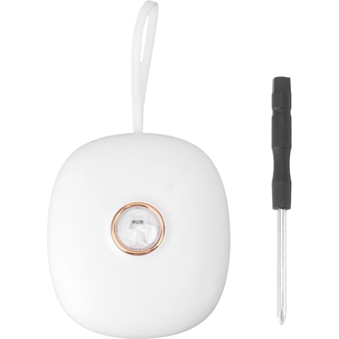 Alert Digitale Wekker Creatief Draagbaar Student Kinderen LED Elektronische LED Digitale Klok white