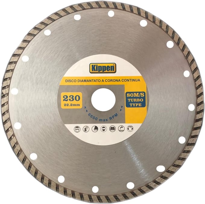 3033B Diamantschijf Turbo 230 mm