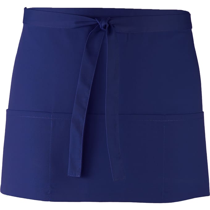 Premier Dames/Dames Kleuren 3 Zakschort / Werkkleding (Pakket van 2) (Marine)