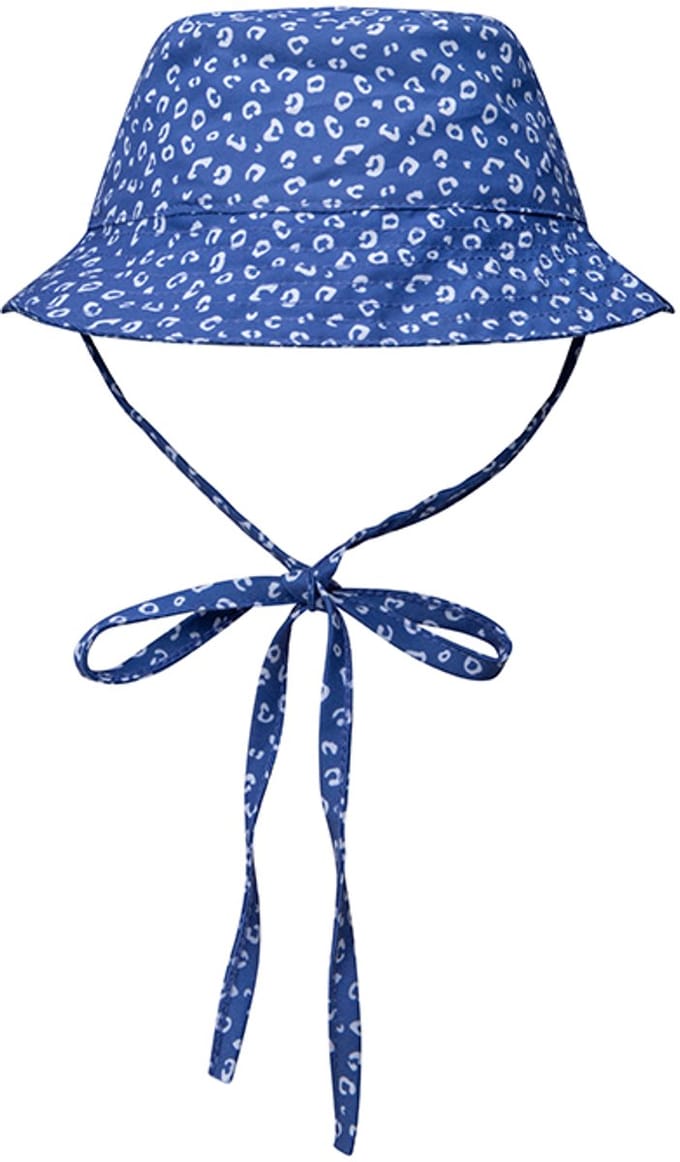 Swim Essentials - zonnehoedje - 0-8 jaar - Blauw - Luipaardprint