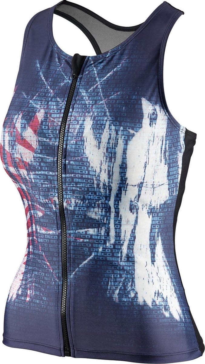 Beco Tanktop Besuit Dames Polyamide Donkerblauw D-cup Maat 36
